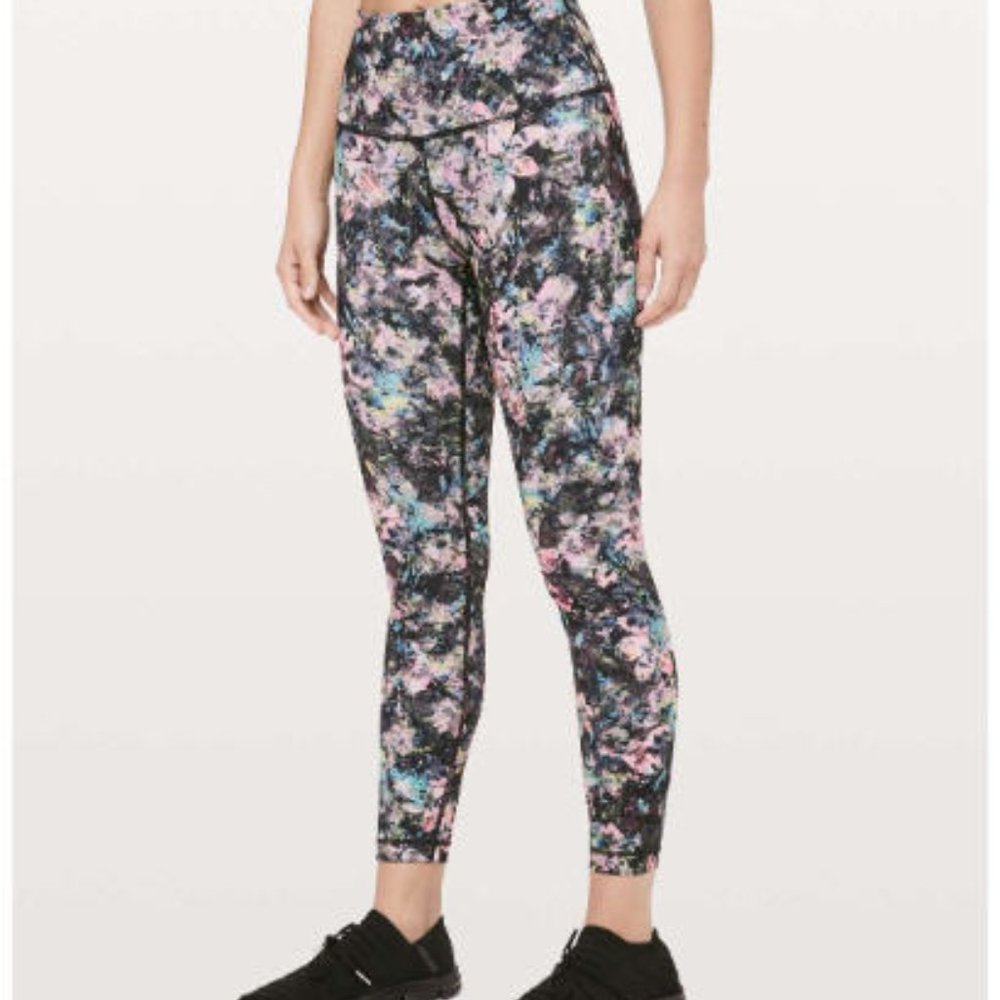 Lululemon Wunder Under High-Rise 7/8 Tight *Full-On Luon 25" Dappled Daze Multi